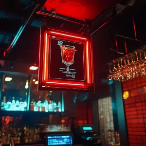 Bar Hanging Sign